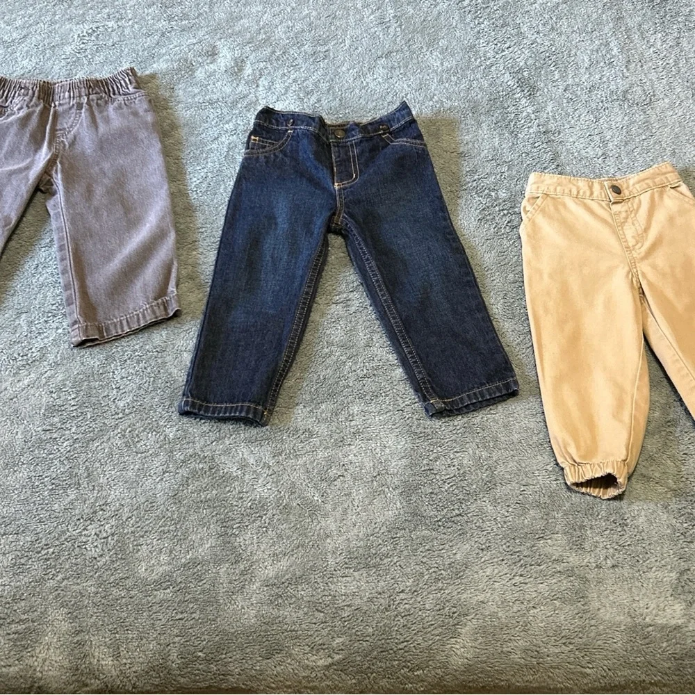 Kids 3-Piece Bundle Carter's, Circo Khakis & Garanimals 18M